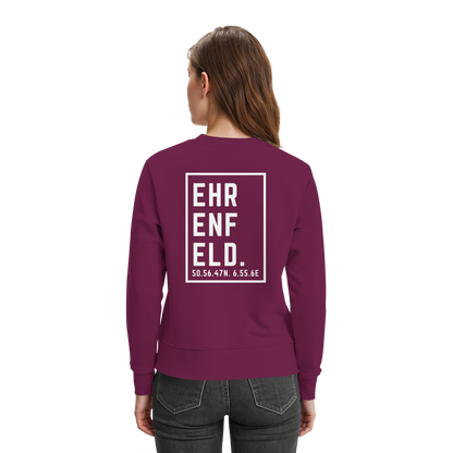 Ehrenfeld Koordinaten (großer Druck auf dem Rücken) - Premium Sweatshirt