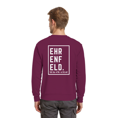 Ehrenfeld Koordinaten (großer Druck auf dem Rücken) - Premium Sweatshirt