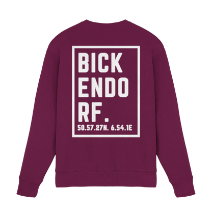 Bickendorf Koordinaten (großer Druck auf dem Rücken) - Premium Sweatshirt