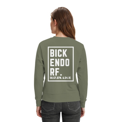 Bickendorf Koordinaten (großer Druck auf dem Rücken) - Premium Sweatshirt