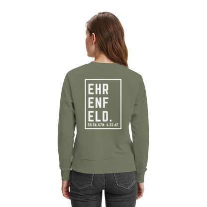 Ehrenfeld Koordinaten (großer Druck auf dem Rücken) - Premium Sweatshirt