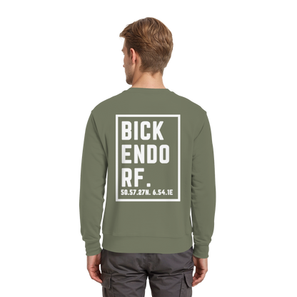 Bickendorf Koordinaten (großer Druck auf dem Rücken) - Premium Sweatshirt