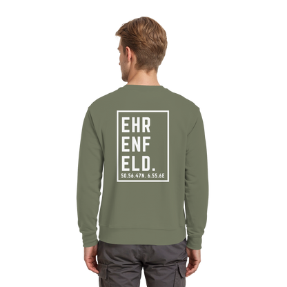 Ehrenfeld Koordinaten (großer Druck auf dem Rücken) - Premium Sweatshirt
