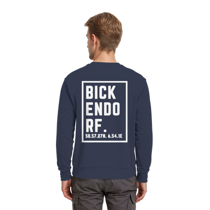 Bickendorf Koordinaten (großer Druck auf dem Rücken) - Premium Sweatshirt