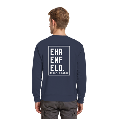 Ehrenfeld Koordinaten (großer Druck auf dem Rücken) - Premium Sweatshirt