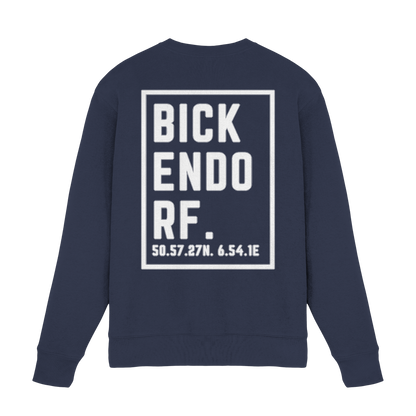 Bickendorf Koordinaten (großer Druck auf dem Rücken) - Premium Sweatshirt