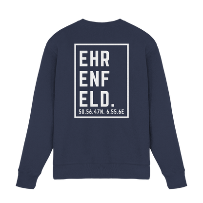 Ehrenfeld Koordinaten (großer Druck auf dem Rücken) - Premium Sweatshirt
