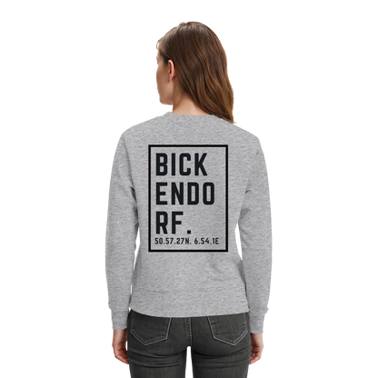 Bickendorf Koordinaten (großer Druck auf dem Rücken) - Premium Sweatshirt