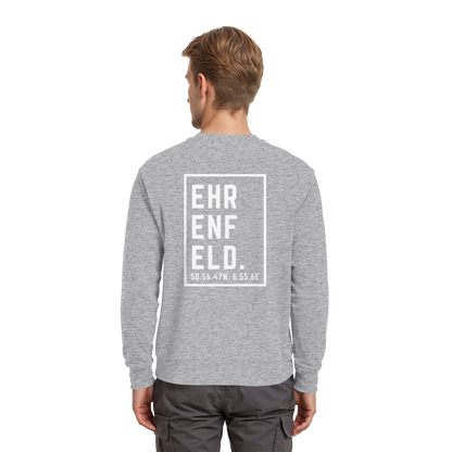 Ehrenfeld Koordinaten (großer Druck auf dem Rücken) - Premium Sweatshirt