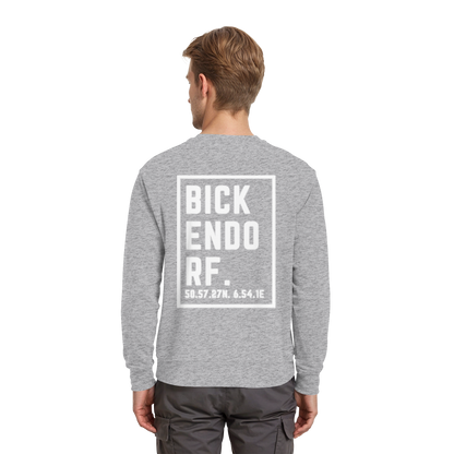 Bickendorf Koordinaten (großer Druck auf dem Rücken) - Premium Sweatshirt