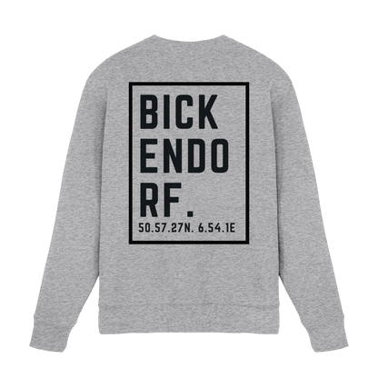 Bickendorf Koordinaten (großer Druck auf dem Rücken) - Premium Sweatshirt
