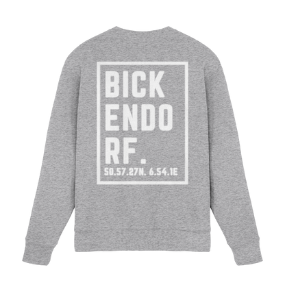 Bickendorf Koordinaten (großer Druck auf dem Rücken) - Premium Sweatshirt
