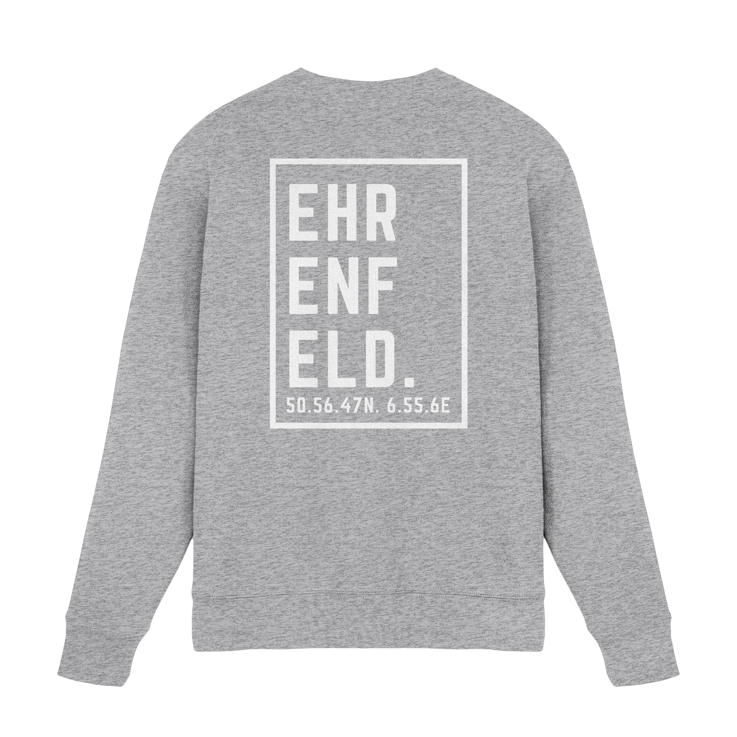 Ehrenfeld Koordinaten (großer Druck auf dem Rücken) - Premium Sweatshirt