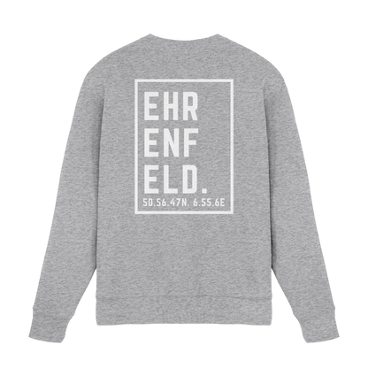 Ehrenfeld Koordinaten (großer Druck auf dem Rücken) - Premium Sweatshirt