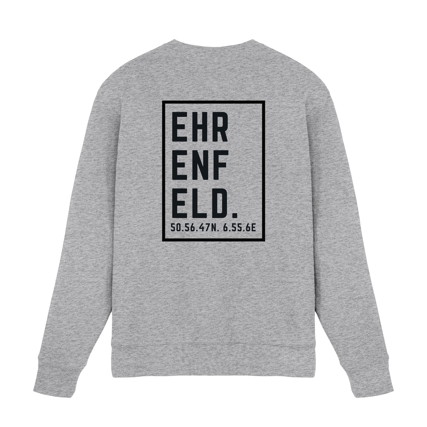 Ehrenfeld Koordinaten (großer Druck auf dem Rücken) - Premium Sweatshirt