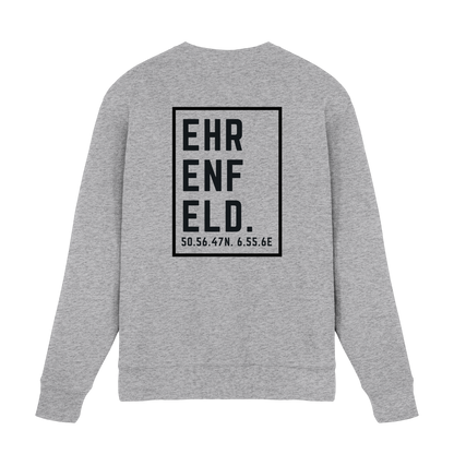 Ehrenfeld Koordinaten (großer Druck auf dem Rücken) - Premium Sweatshirt