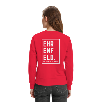 Ehrenfeld Koordinaten (großer Druck auf dem Rücken) - Premium Sweatshirt
