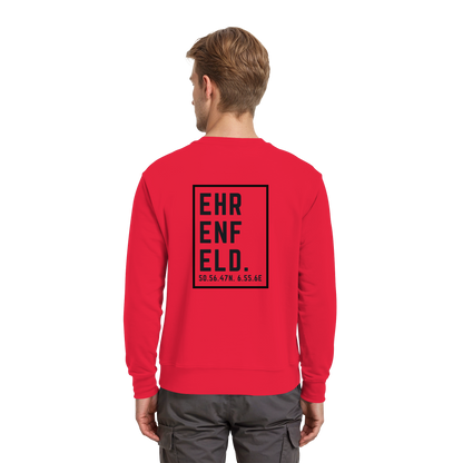 Ehrenfeld Koordinaten (großer Druck auf dem Rücken) - Premium Sweatshirt
