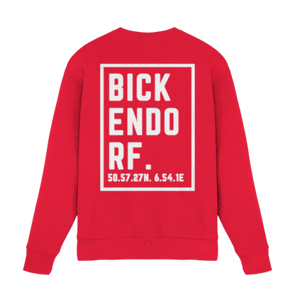 Bickendorf Koordinaten (großer Druck auf dem Rücken) - Premium Sweatshirt