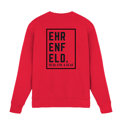 Ehrenfeld Koordinaten (großer Druck auf dem Rücken) - Premium Sweatshirt