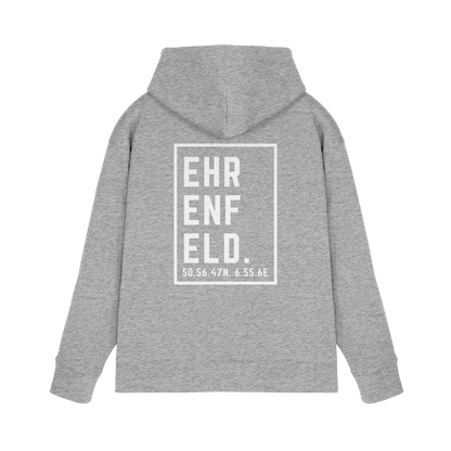 Ehrenfeld Koordinaten (großer Druck auf dem Rücken) - Premium Unisex Hoodie