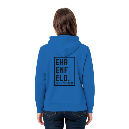 Ehrenfeld Koordinaten (großer Druck auf dem Rücken) - Premium Unisex Hoodie