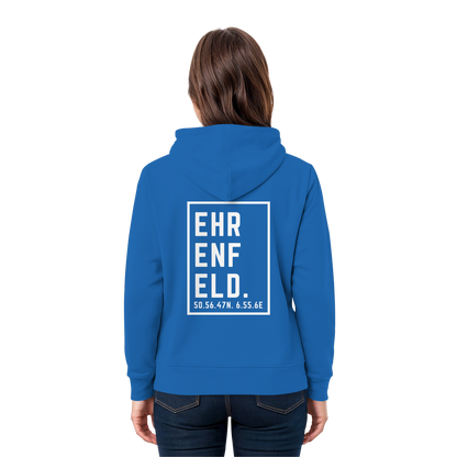 Ehrenfeld Koordinaten (großer Druck auf dem Rücken) - Premium Unisex Hoodie