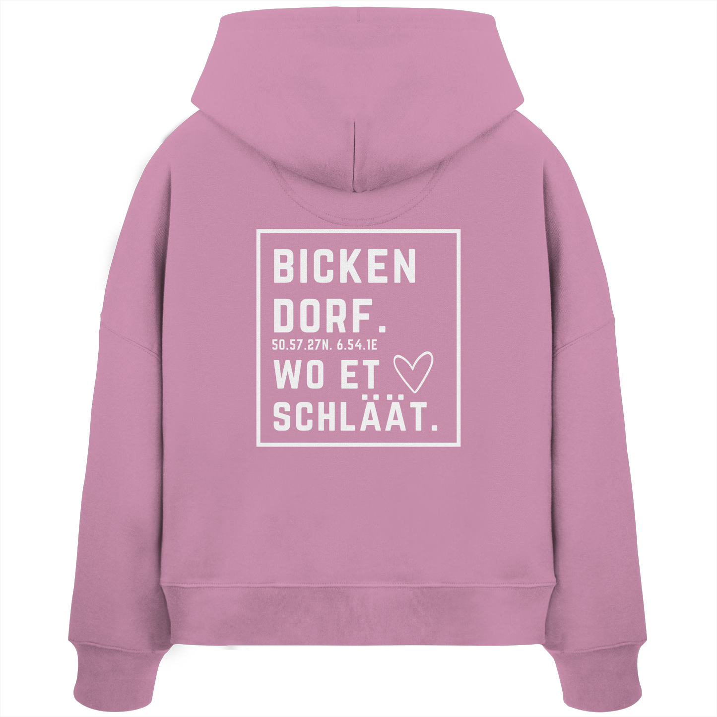 Bickendorf Hätz Druck - Womens Organic Boxcut Hoodie