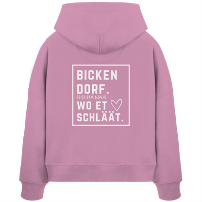 Bickendorf Hätz Druck - Womens Organic Boxcut Hoodie