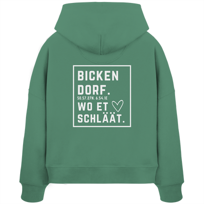 Bickendorf Hätz Druck - Womens Organic Boxcut Hoodie
