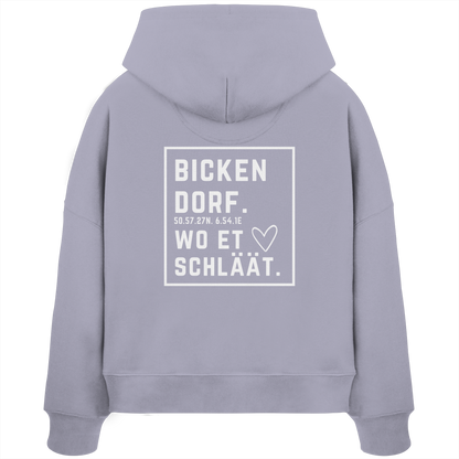 Bickendorf Hätz Druck - Womens Organic Boxcut Hoodie