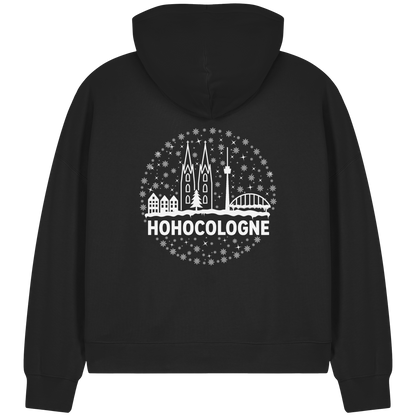 HOHOCologne Druck - Womens Organic Boxcut Zipper