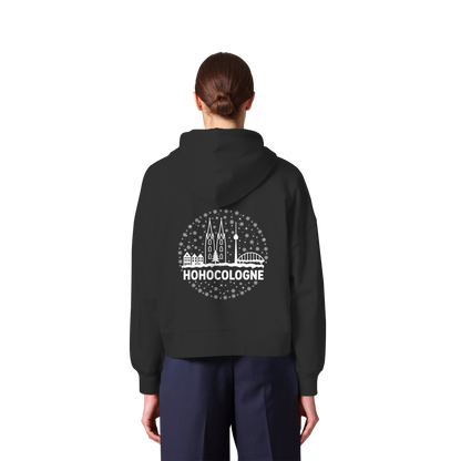 HOHOCologne Druck - Womens Organic Boxcut Zipper