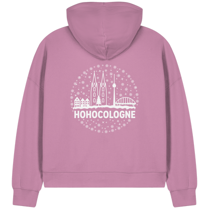 HOHOCologne Druck - Womens Organic Boxcut Zipper