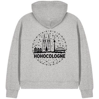 HOHOCologne Druck - Womens Organic Boxcut Zipper