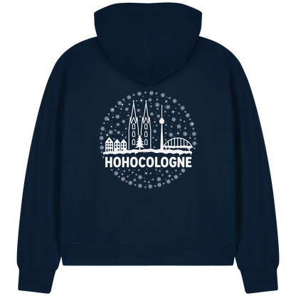 HOHOCologne Druck - Womens Organic Boxcut Zipper