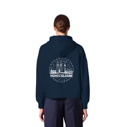 HOHOCologne Druck - Womens Organic Boxcut Zipper