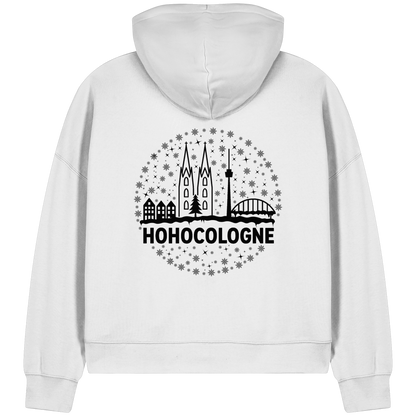 HOHOCologne Druck - Womens Organic Boxcut Zipper