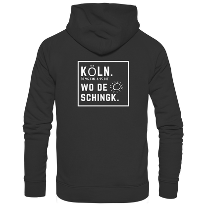 Wo de Sonn schingk - Köln Druck Rücken  - Zipper