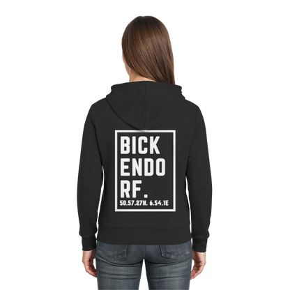 Bickendorf Koordinaten (großer Druck auf dem Rücken) - Zipper