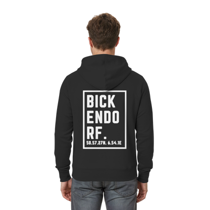 Bickendorf Koordinaten (großer Druck auf dem Rücken) - Zipper