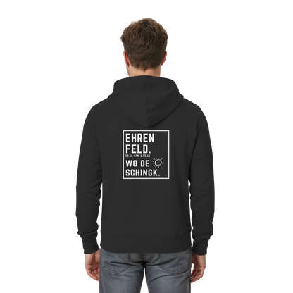 Wo de Sonn schingk - Ehrenfeld Druck Rücken  - Zipper