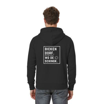 Wo de Sonn schingk - Bickendorf Druck Rücken - Zipper
