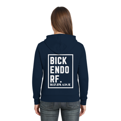 Bickendorf Koordinaten (großer Druck auf dem Rücken) - Zipper