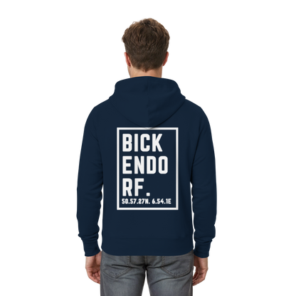 Bickendorf Koordinaten (großer Druck auf dem Rücken) - Zipper