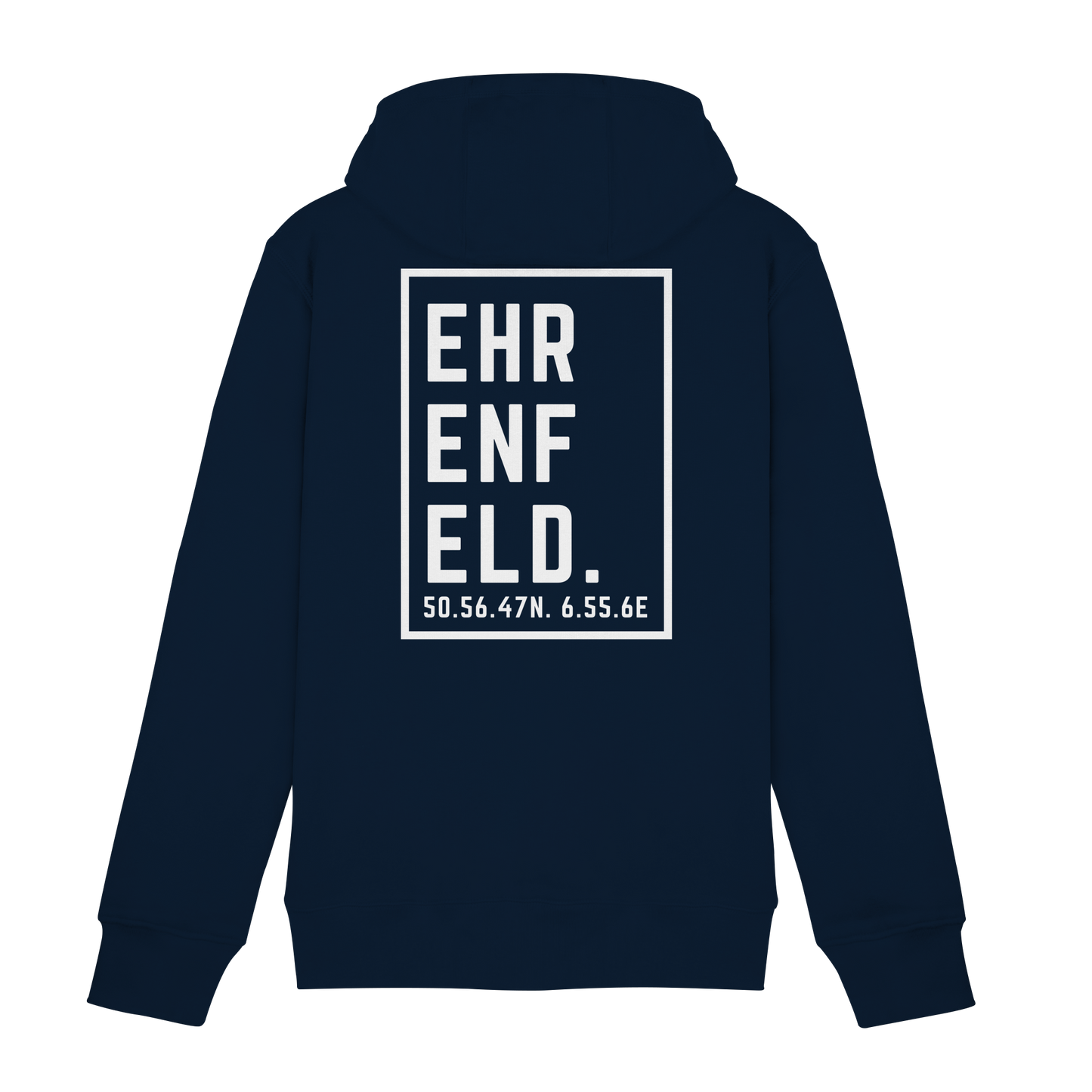 Ehrenfeld Koordinaten (großer Druck auf dem Rücken) - Zipper