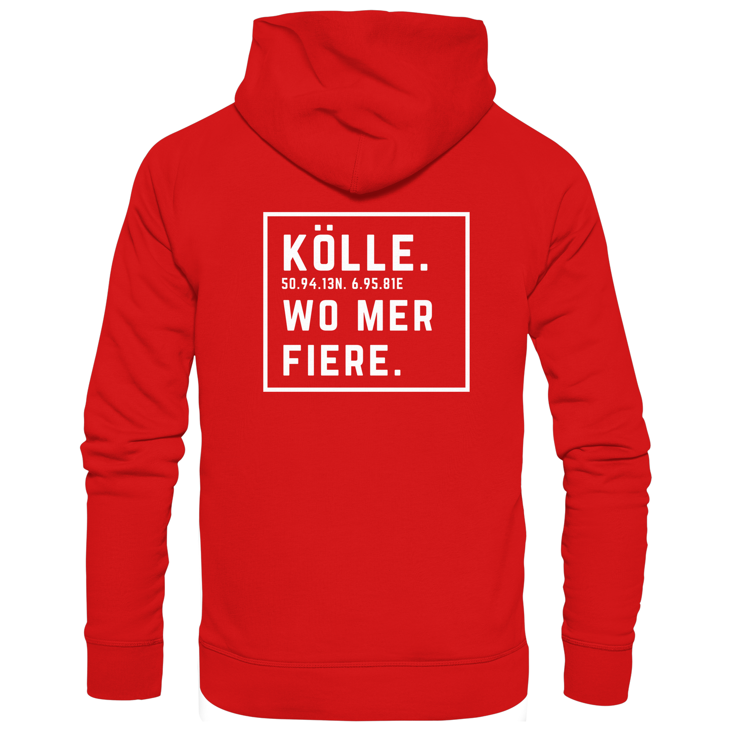 Kölle Fiere Druck  - Zipper