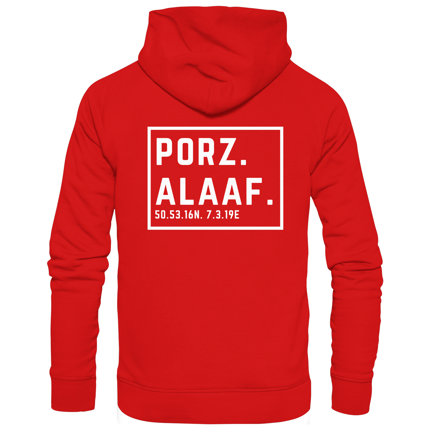 Porz Alaaf Druck - Zipper