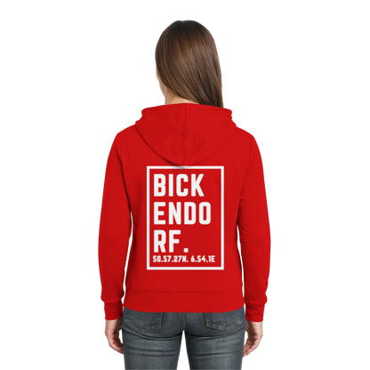 Bickendorf Koordinaten (großer Druck auf dem Rücken) - Zipper