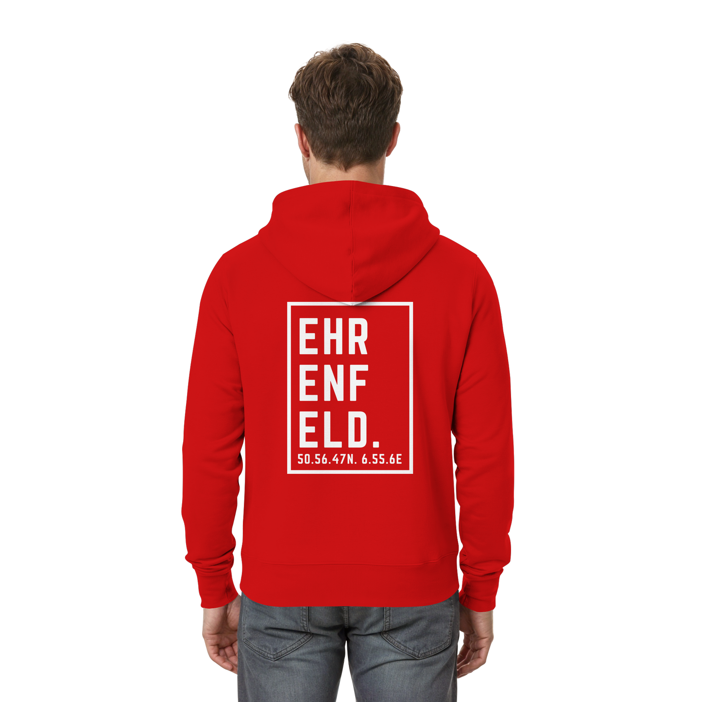 Ehrenfeld Koordinaten (großer Druck auf dem Rücken) - Zipper